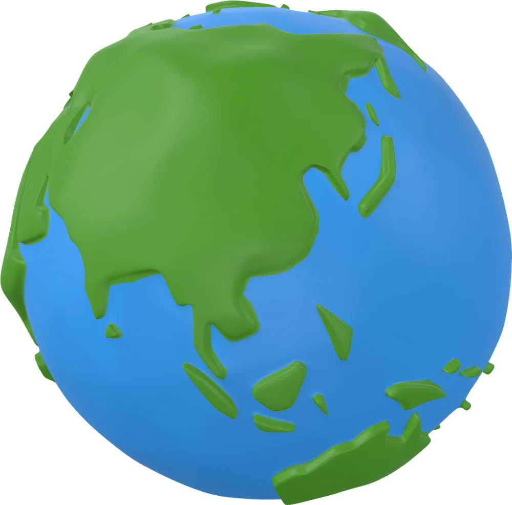 Continent · Asia モチーフ単体