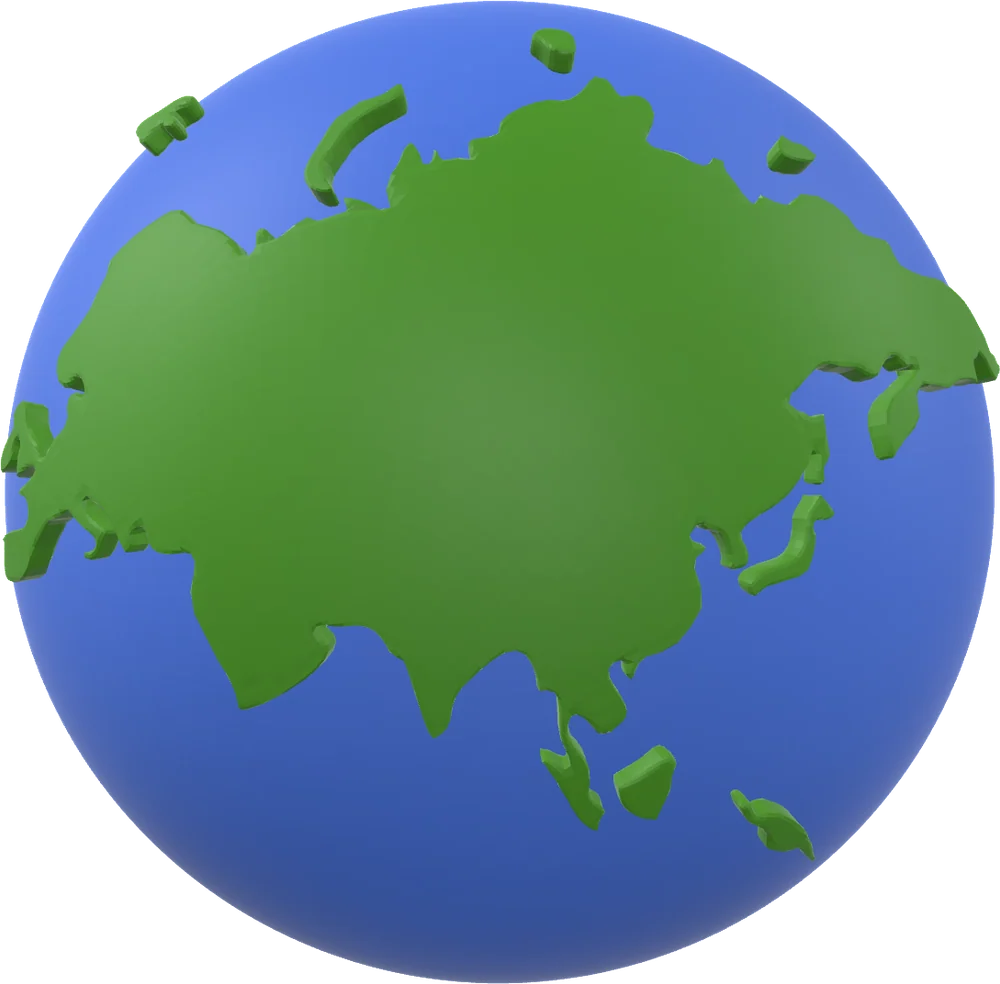 Continent · Eurasia モチーフ単体
