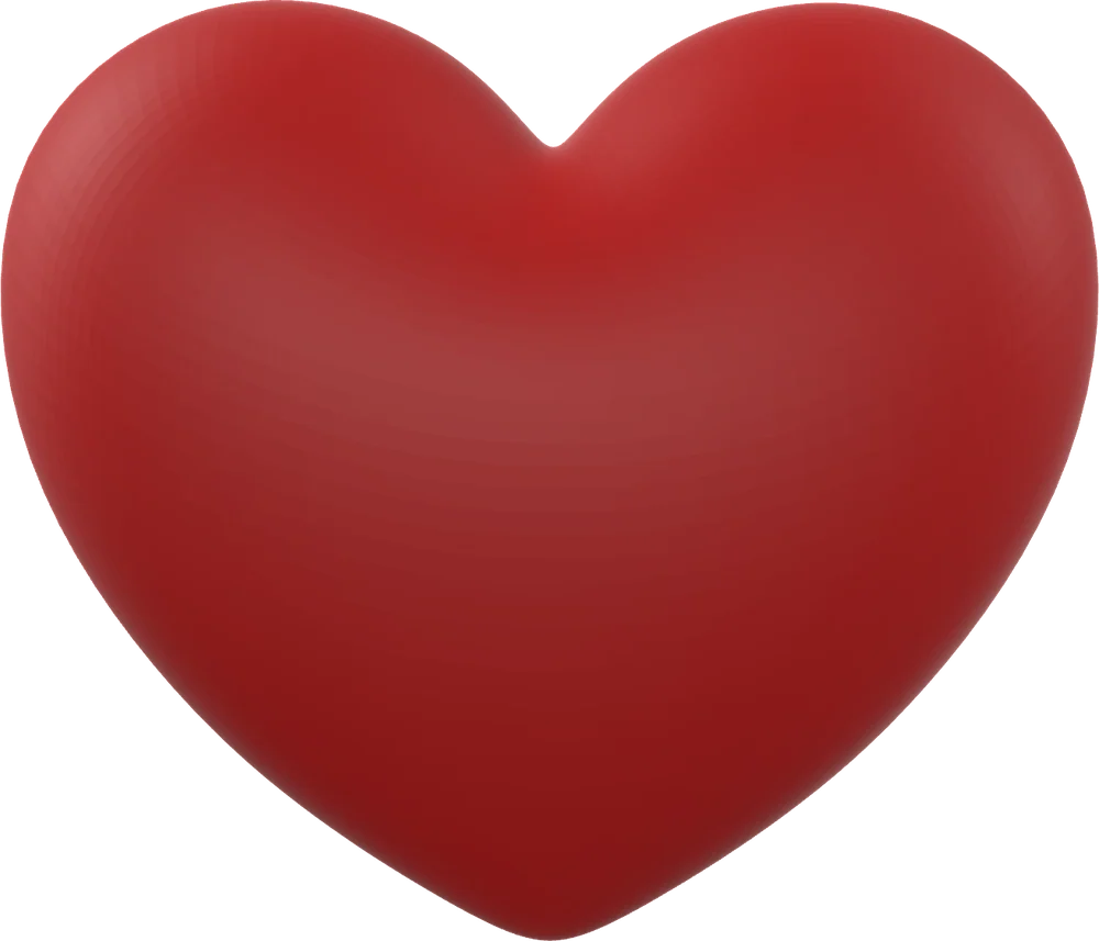 Heart · Red モチーフ単体