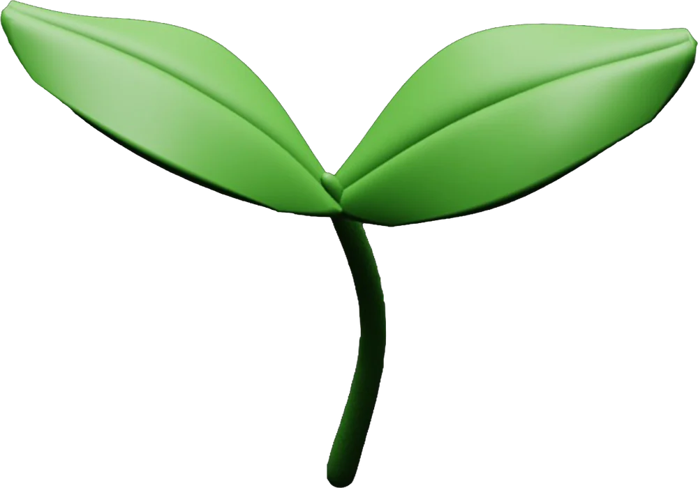 Sprout · Big Leaf モチーフ単体
