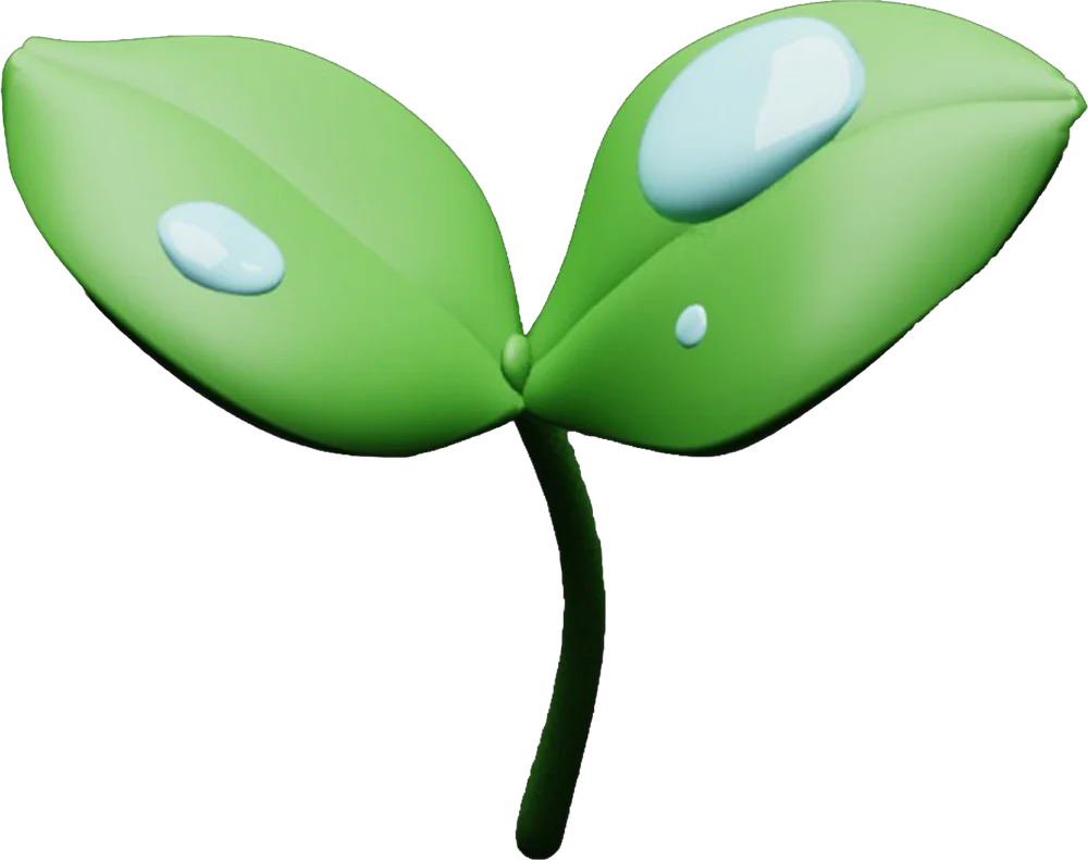 Sprout · Dewdrop モチーフ単体