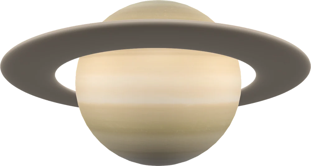 Planet · Saturn モチーフ単体