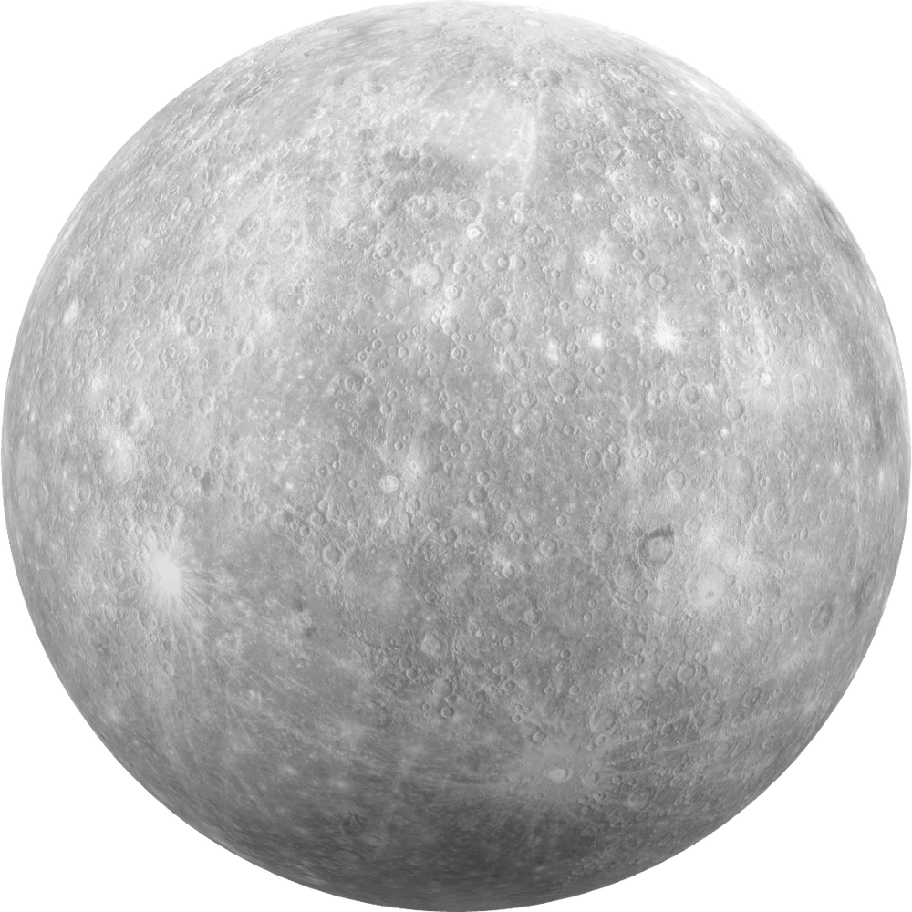 Planet · Mercury モチーフ単体