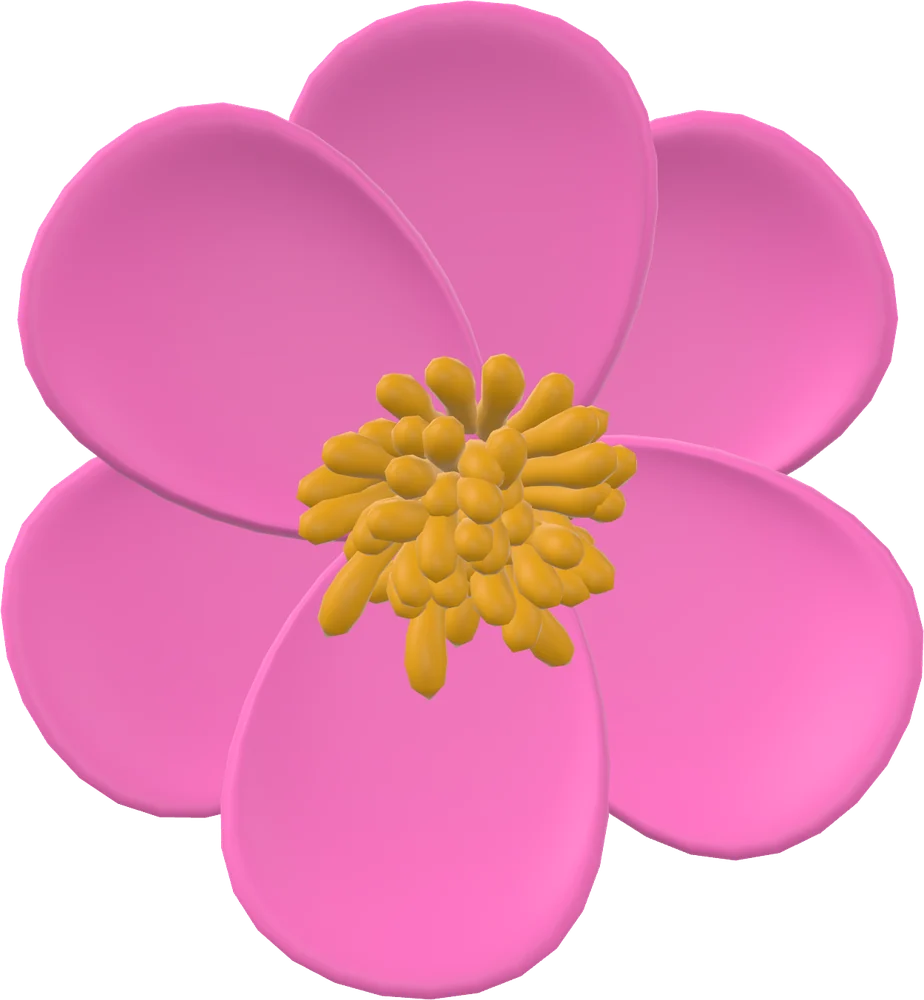 Flower · Pink モチーフ単体