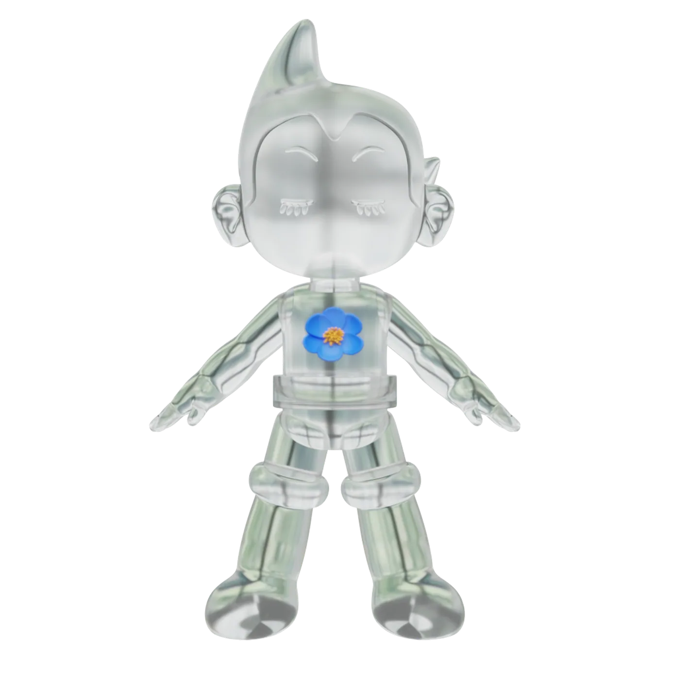 Flower · Light Blue 全身
