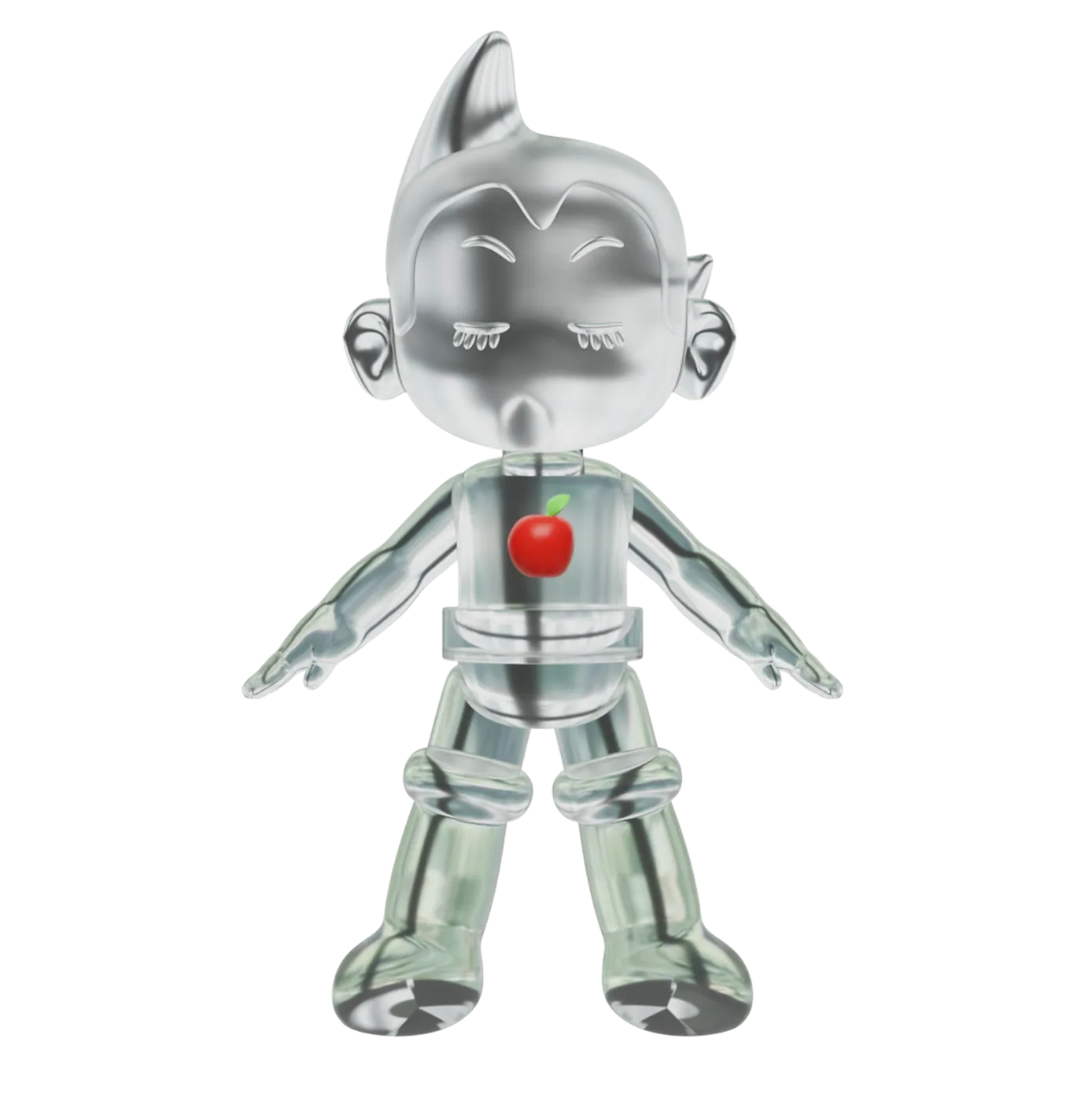 Fruit · Red Apple 全身