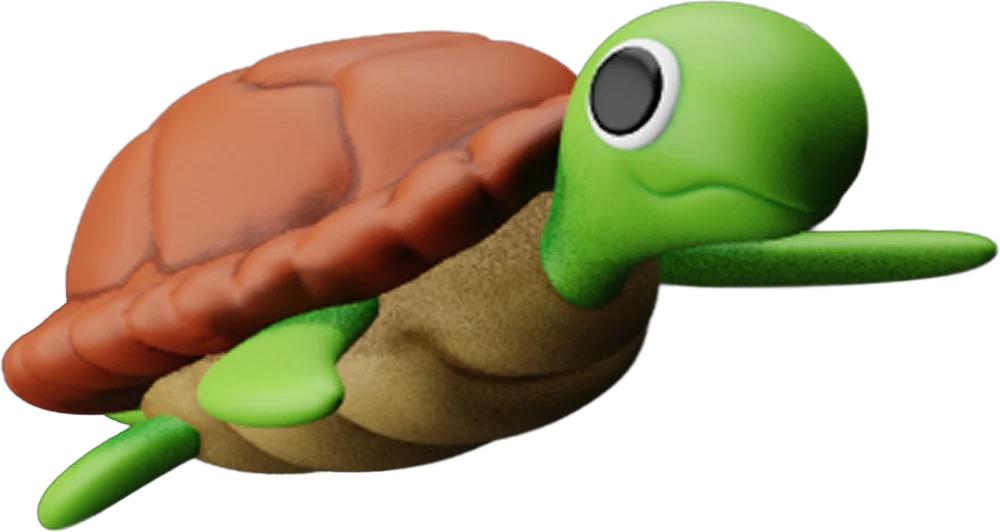 Sea Life · Sea Turtle モチーフ単体
