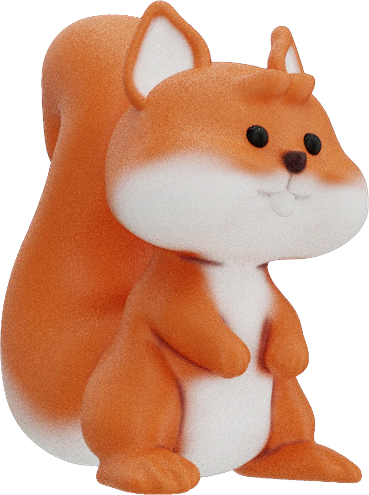 Forest Life · Squirrel モチーフ単体
