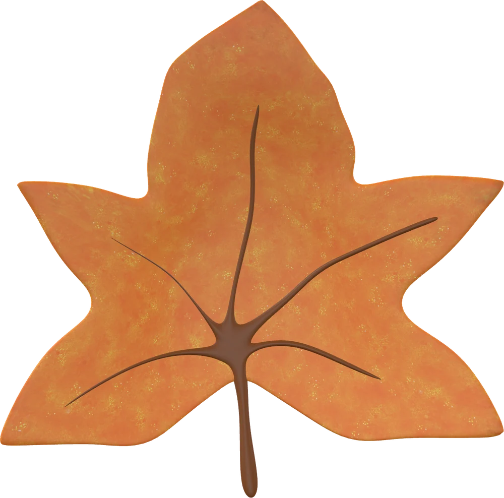 Forest's Gift · Fallen Leaf モチーフ単体