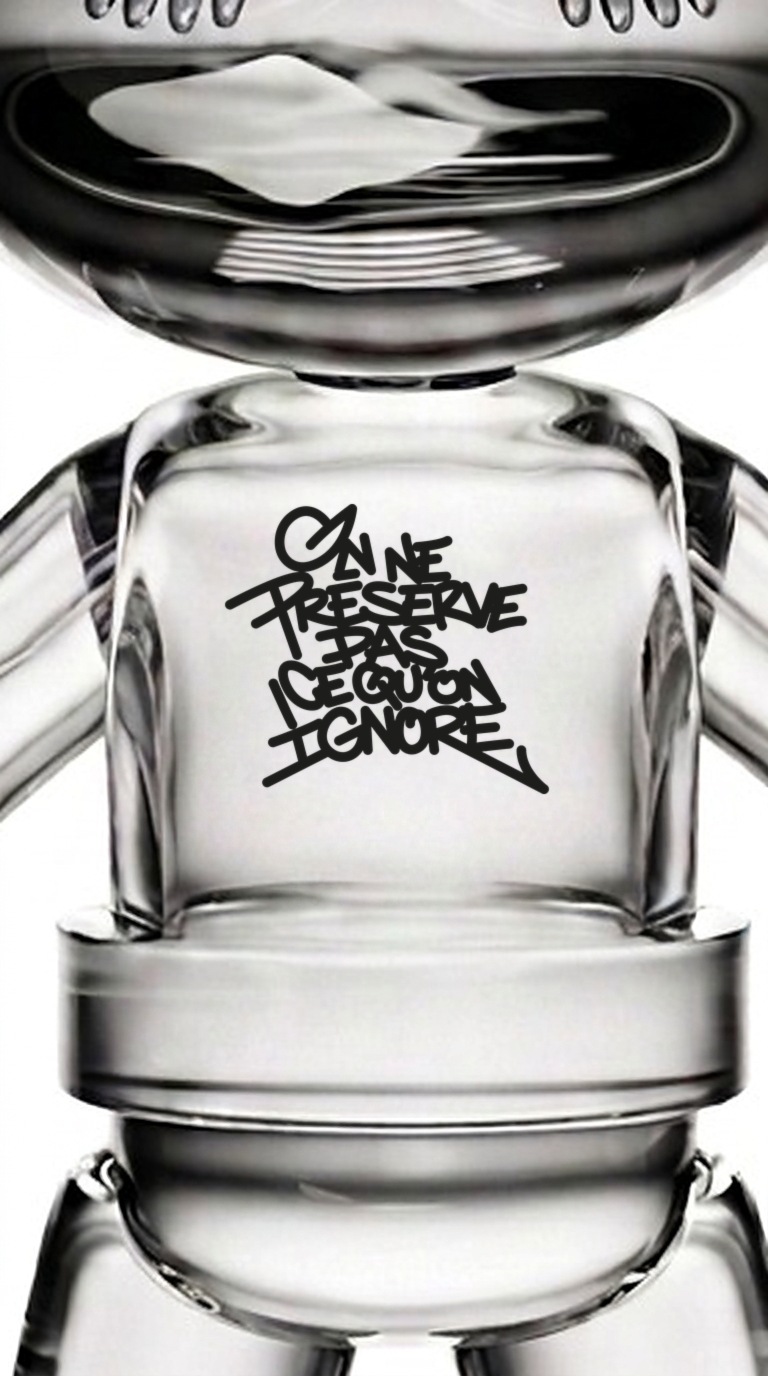 On ne préserve pas ce qu'on ignore · 形と言葉