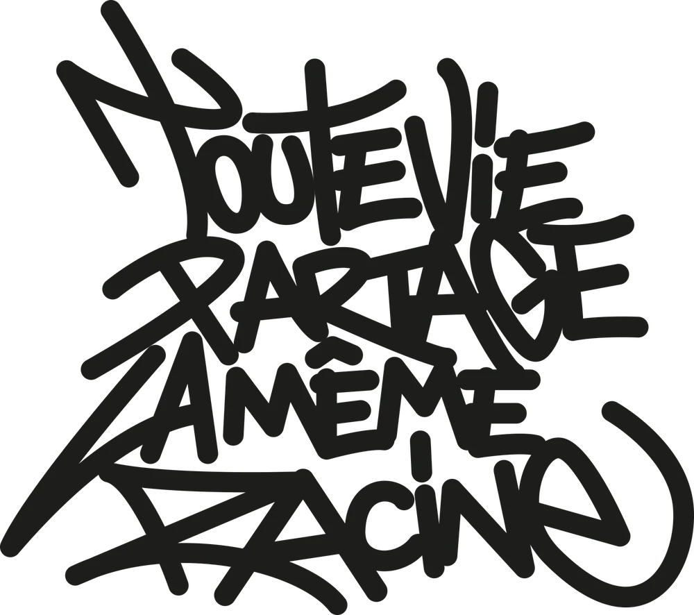 Toute vie partage la même racine モチーフ単体